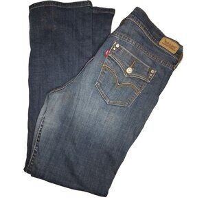 Levi's Strauss Women's 505 Straight Leg Jeans Blue Size 12M‎